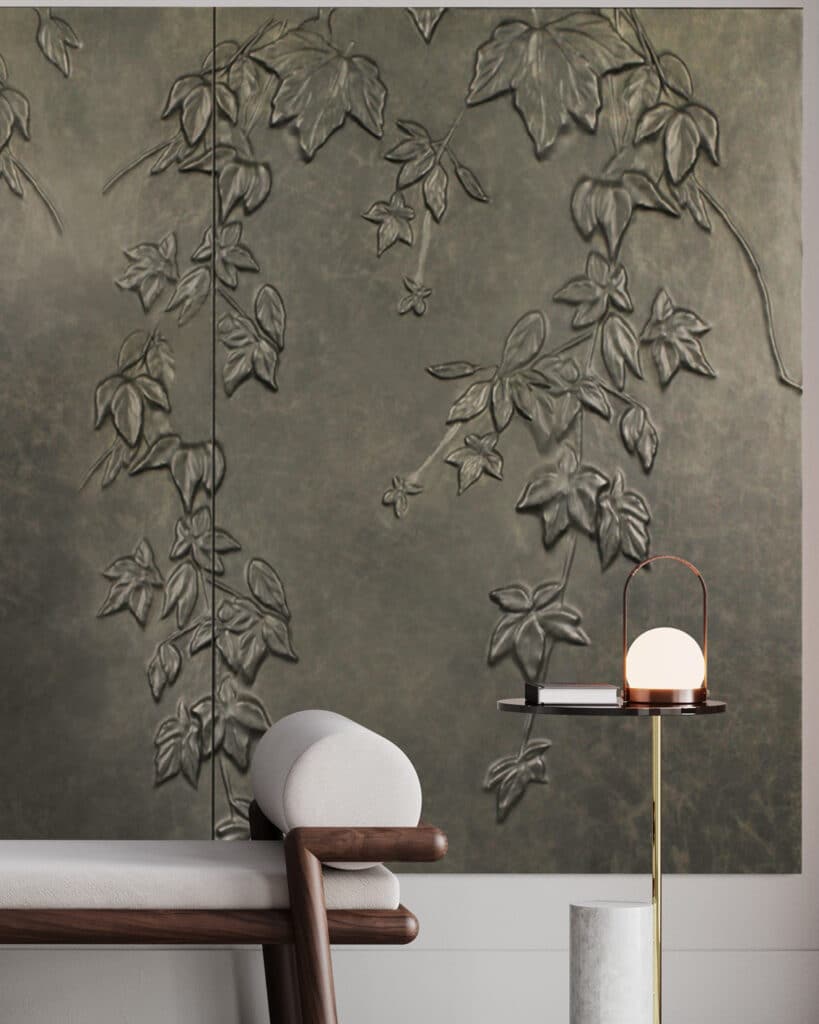 Vine – Leather Relief Wall Panel